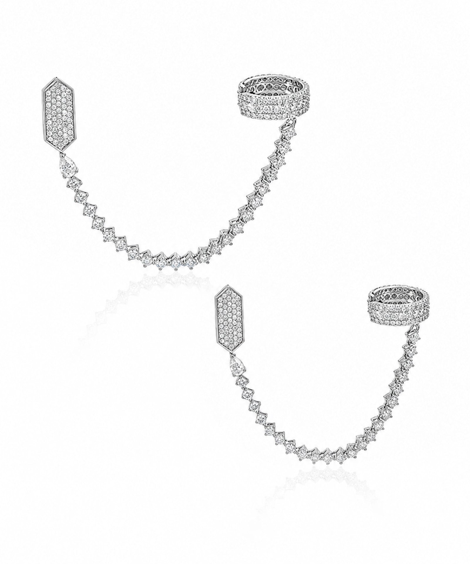 Chain Flex Earrings | AMARIS JEWELS | Fine Jewelry 