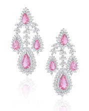 Blush Cascade Earrings