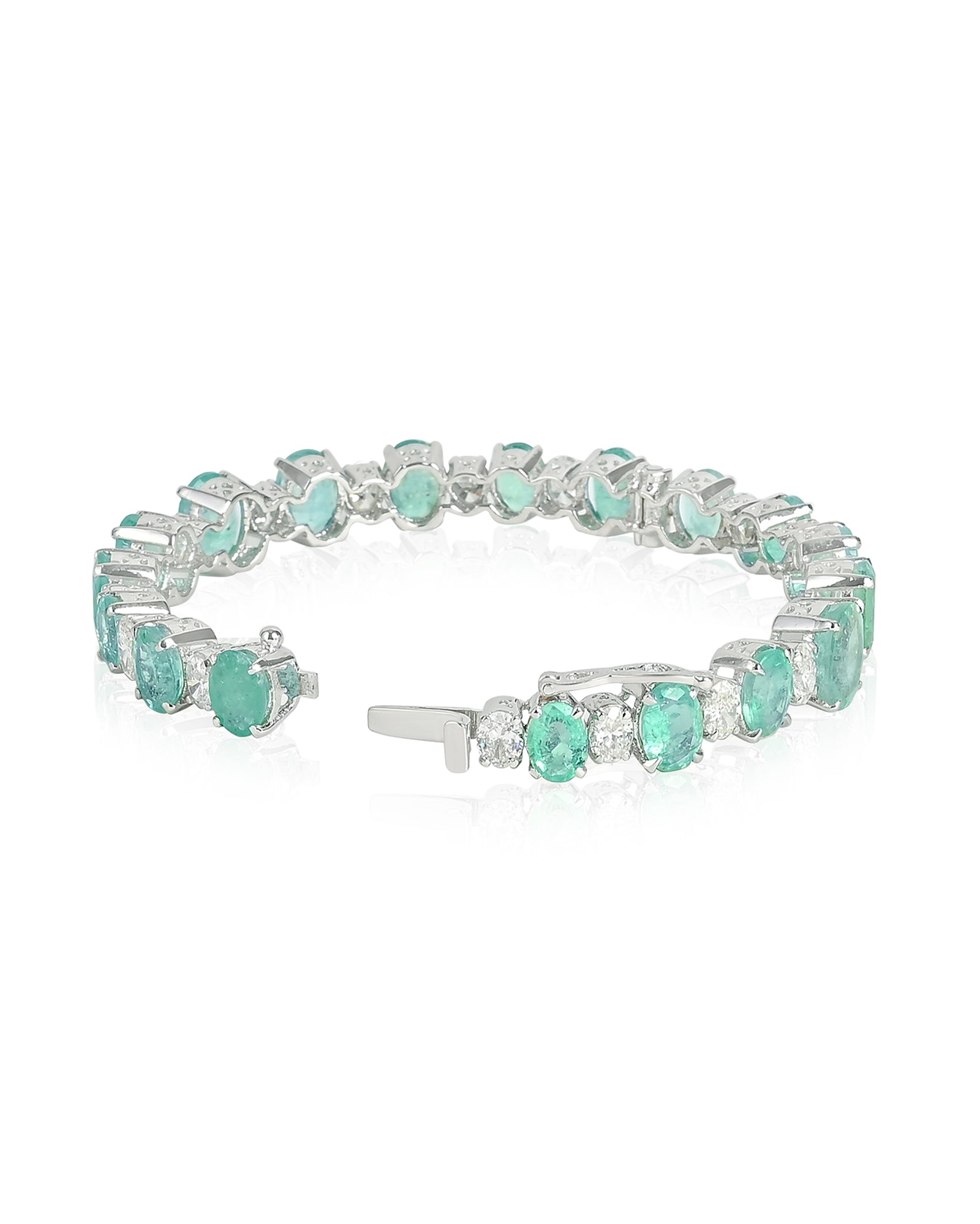 Cipresso Emerald Bangle | AMARIS JEWELS | Fine Jewelry 