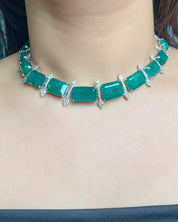 Cleopatra's Emerald Necklace | AMARIS JEWELS | Fine Jewelry 