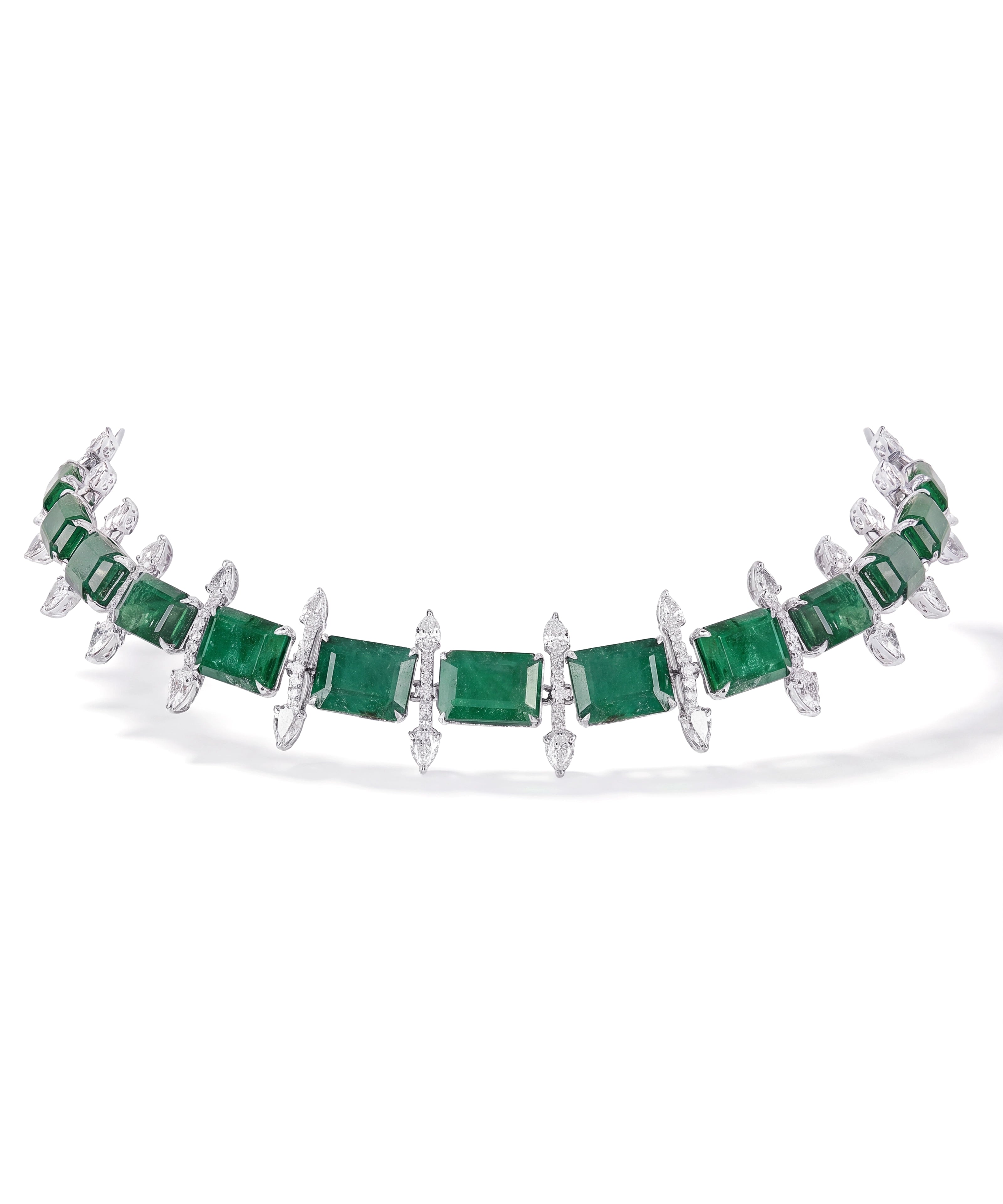 Cleopatra's Emerald Necklace | AMARIS JEWELS | Fine Jewelry