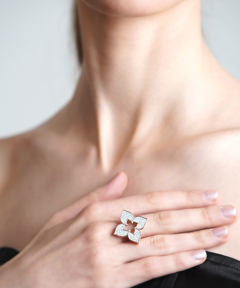 Clover ring | AMARIS JEWELS | Fine Jewelry 