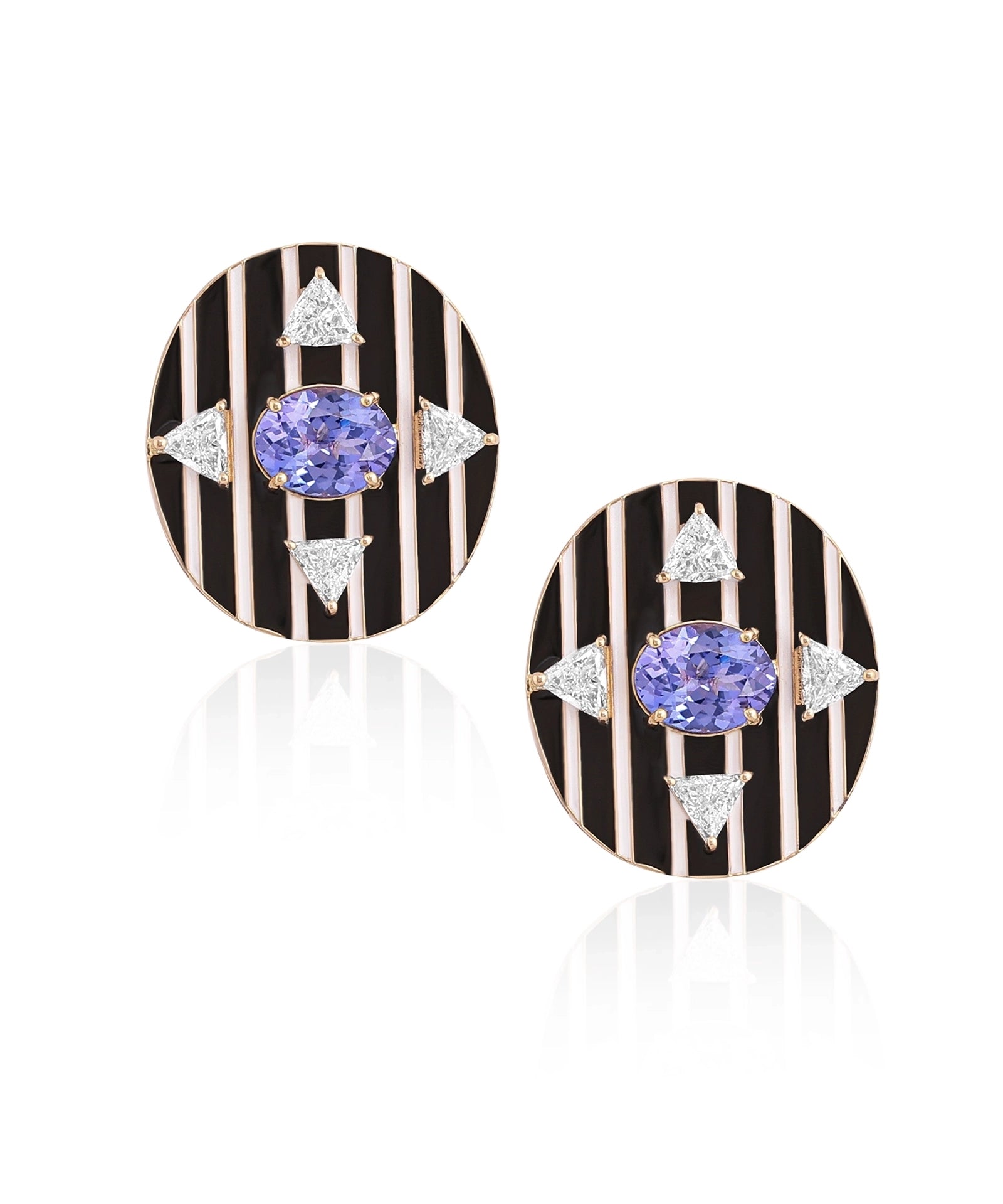 Code Blue Studs | AMARIS JEWELS | Fine Jewelry 