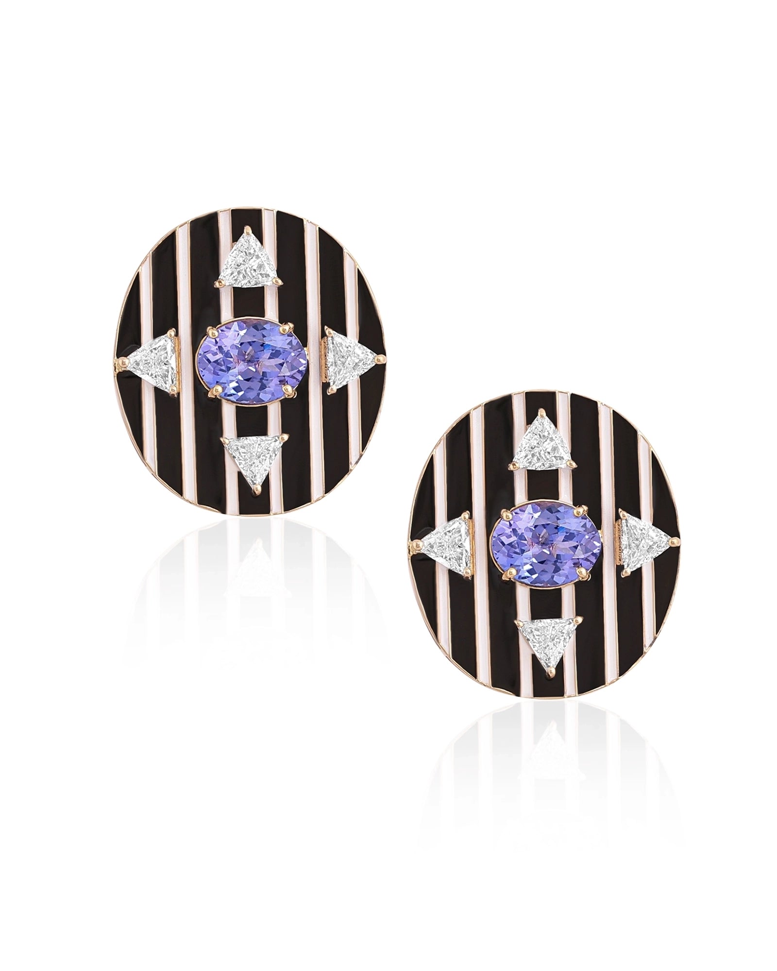 Code Blue Studs | AMARIS JEWELS | Fine Jewelry 