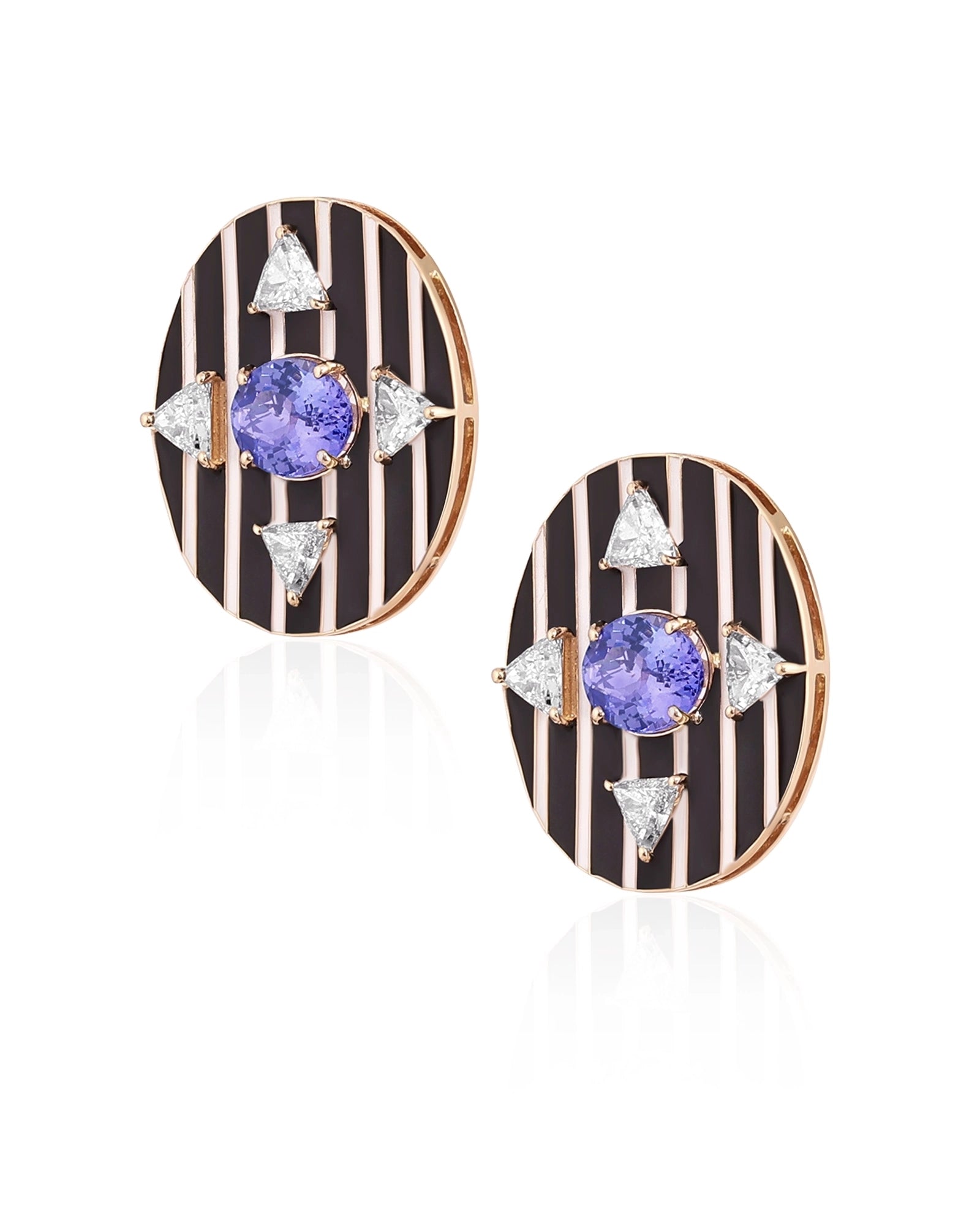 Code Blue Studs | AMARIS JEWELS | Fine Jewelry 