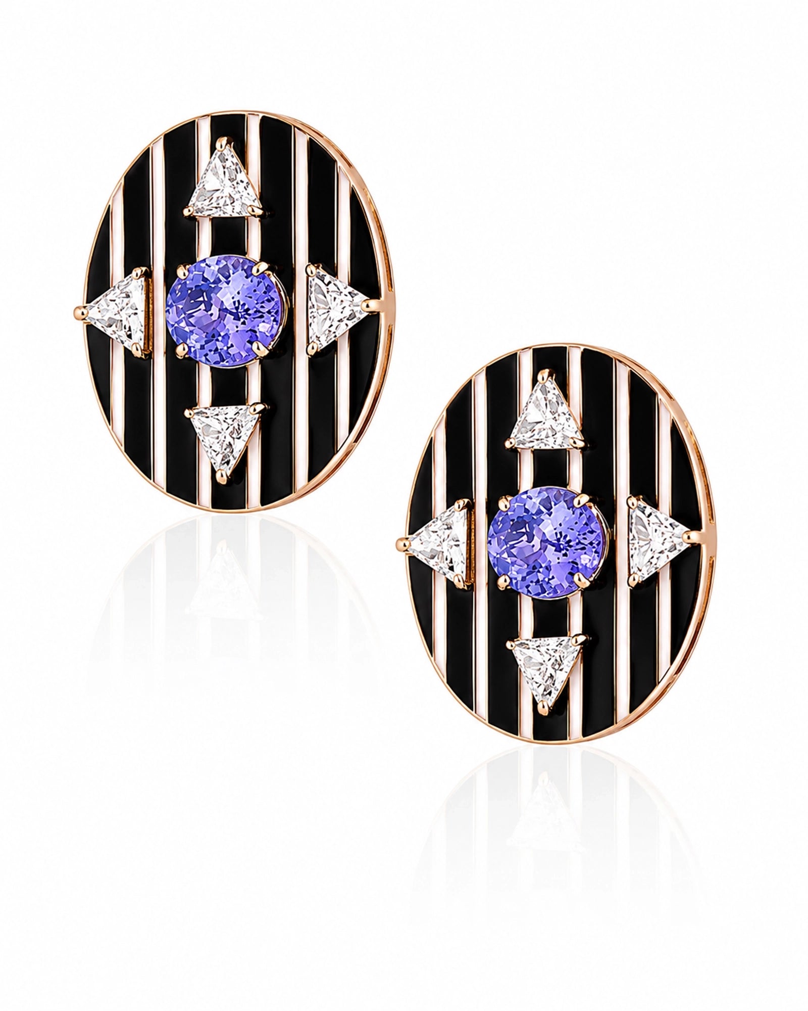 Code Blue Studs | AMARIS JEWELS | Fine Jewelry 
