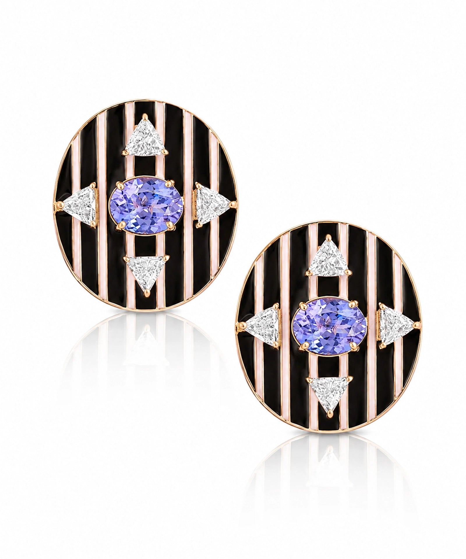 Code Blue Studs | AMARIS JEWELS | Fine Jewelry 