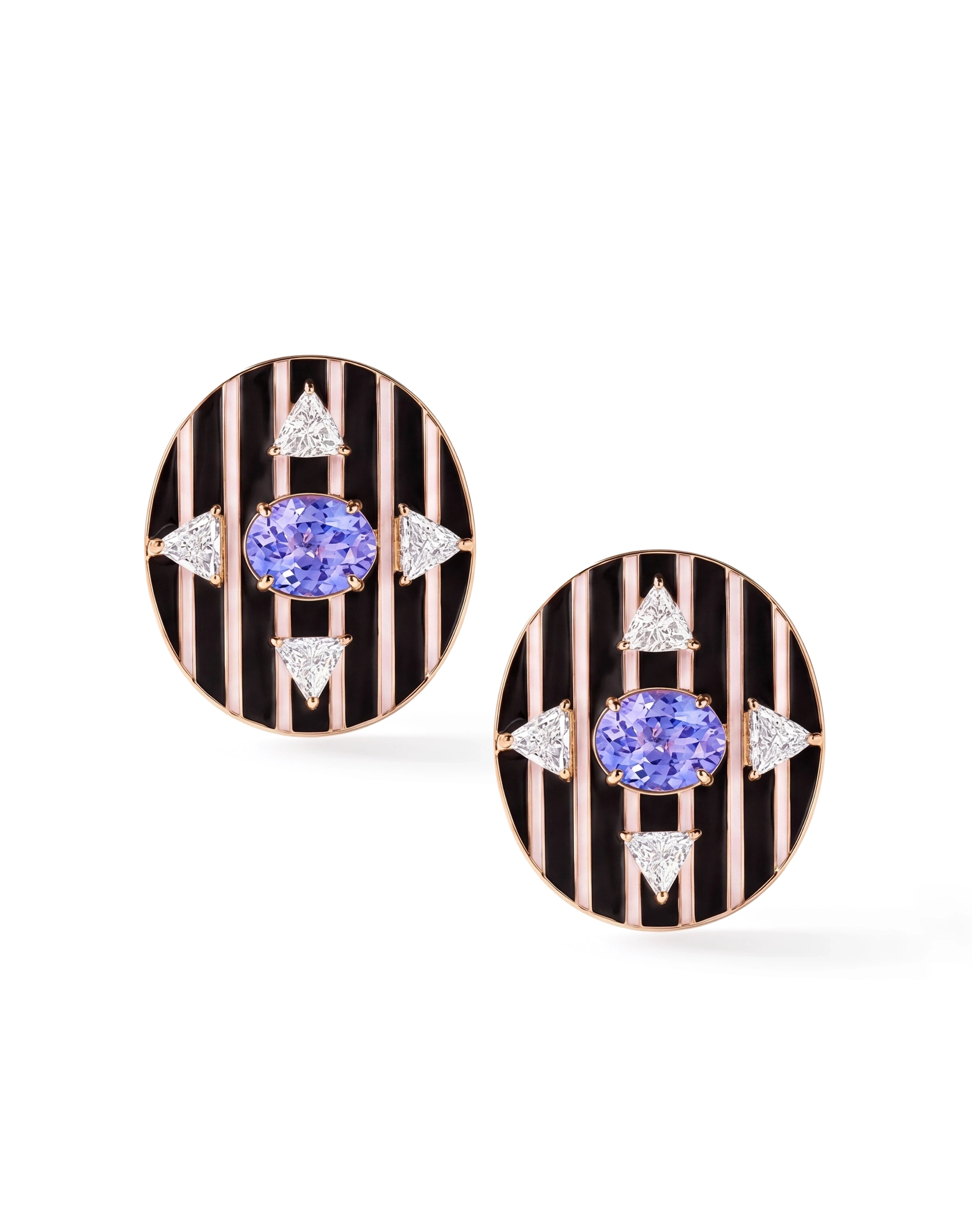 Code Blue Studs | AMARIS JEWELS | Fine Jewelry