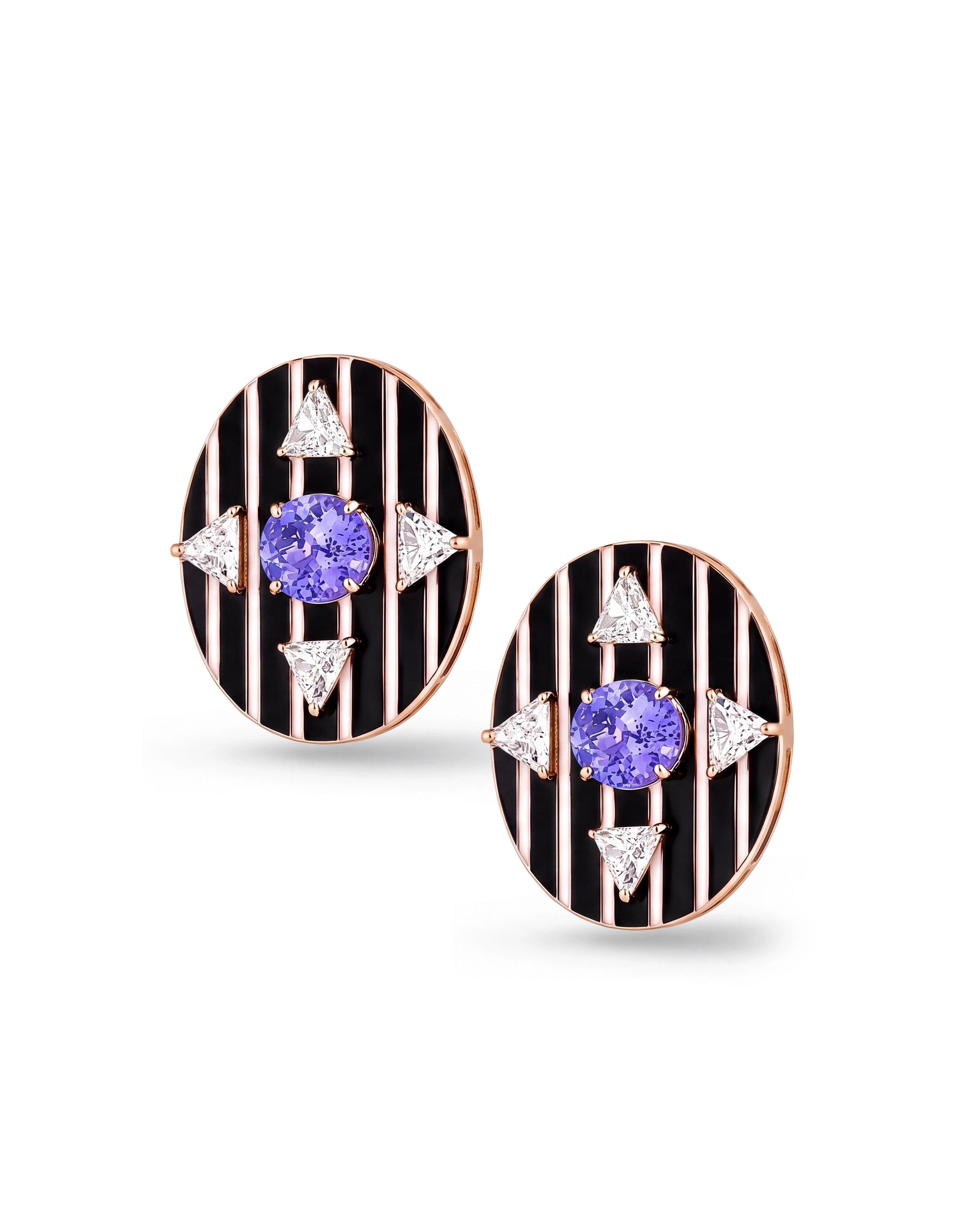 Code Blue Studs | AMARIS JEWELS | Fine Jewelry
