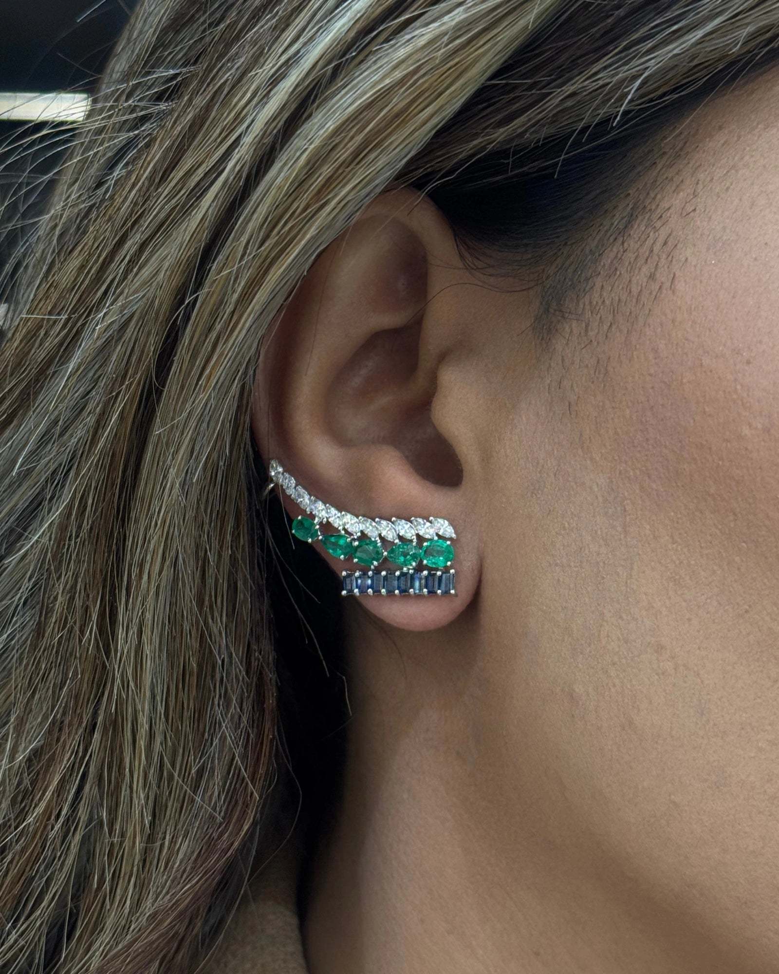 Color Theory Earrings | AMARIS JEWELS | Fine Jewelry 