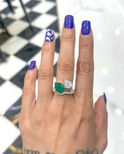 Colour Me Green Ring | AMARIS JEWELS | Fine Jewelry 