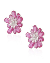 Ruby Daisy Earrings