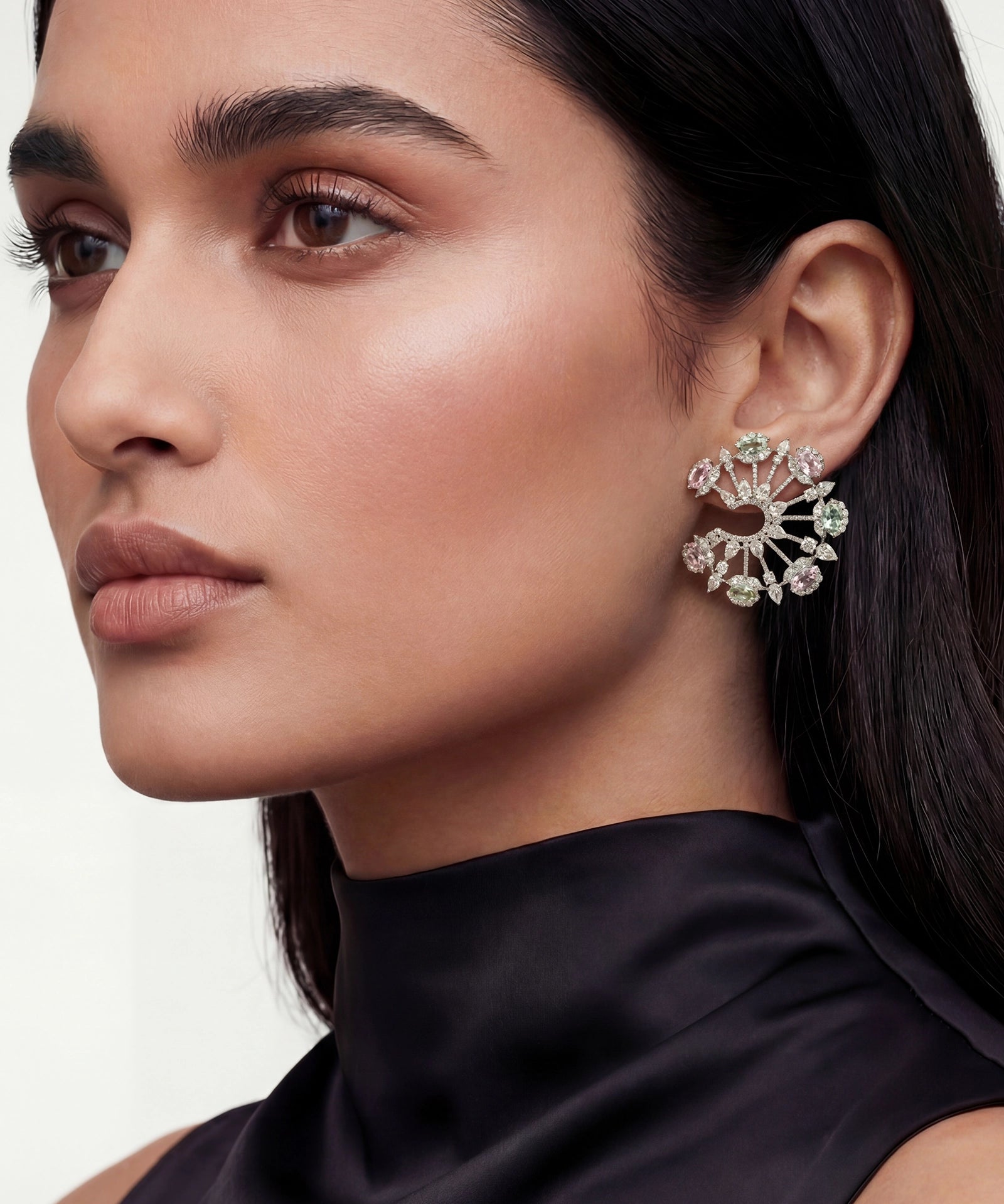 Corset Code Earrings | AMARIS JEWELS | Fine Jewelry 