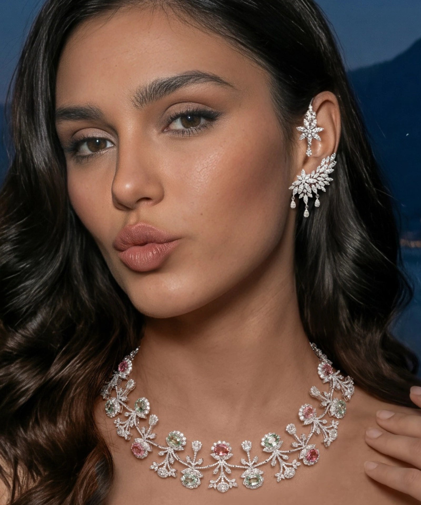 Corset Code Tourmaline Necklace | AMARIS JEWELS | Fine Jewelry 