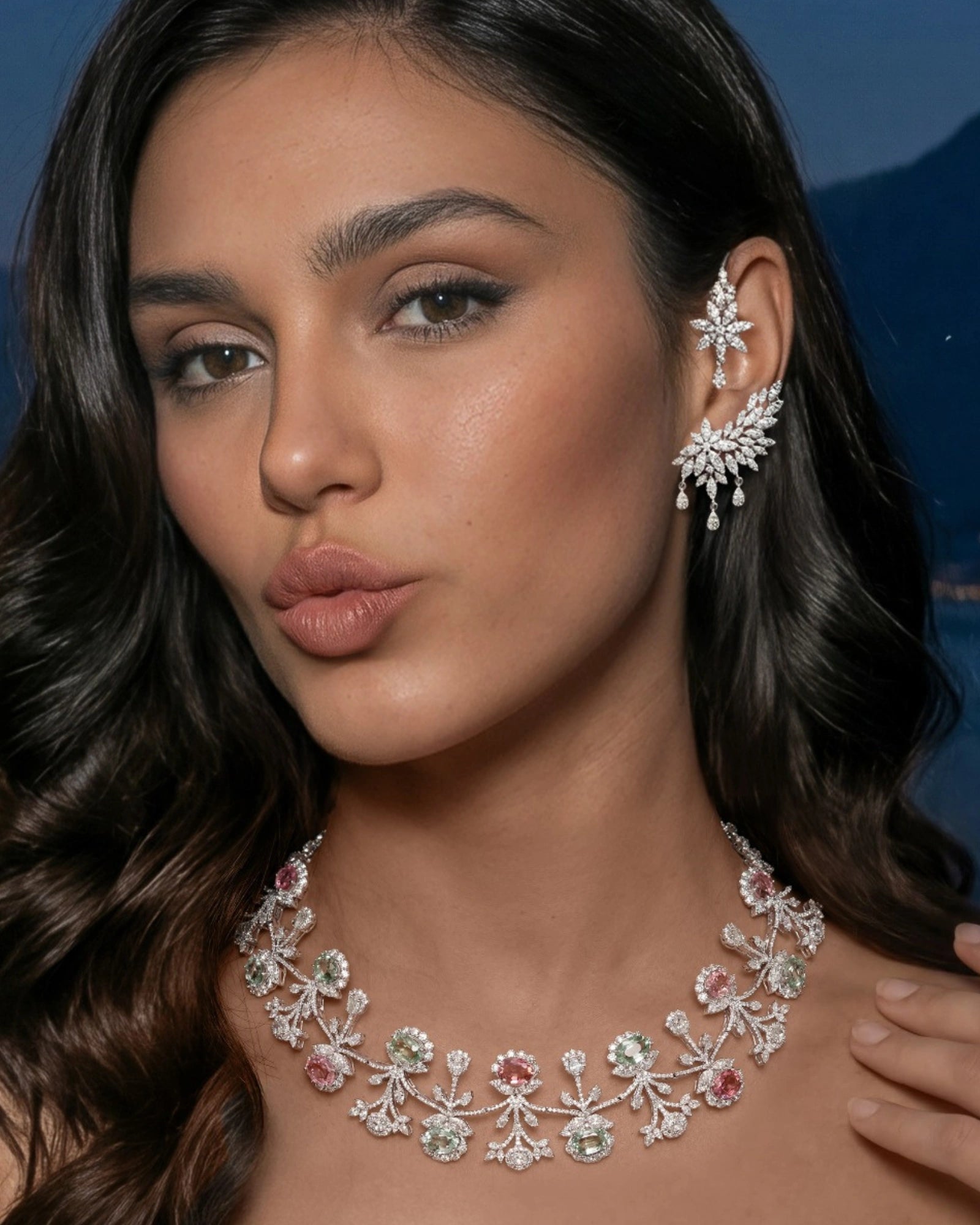 Corset Code Tourmaline Necklace | AMARIS JEWELS | Fine Jewelry 