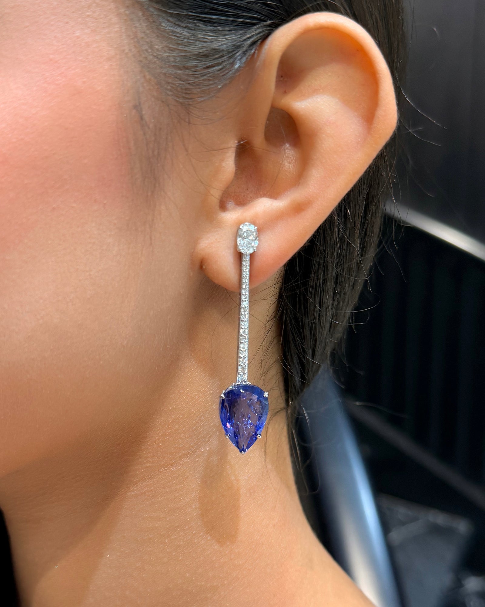 Cosmic Drop Earrings | AMARIS JEWELS | Fine Jewelry