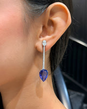 Cosmic Drop Earrings | AMARIS JEWELS | Fine Jewelry