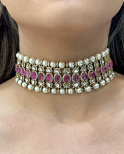 Crimson Choker | AMARIS JEWELS | Fine Jewelry 