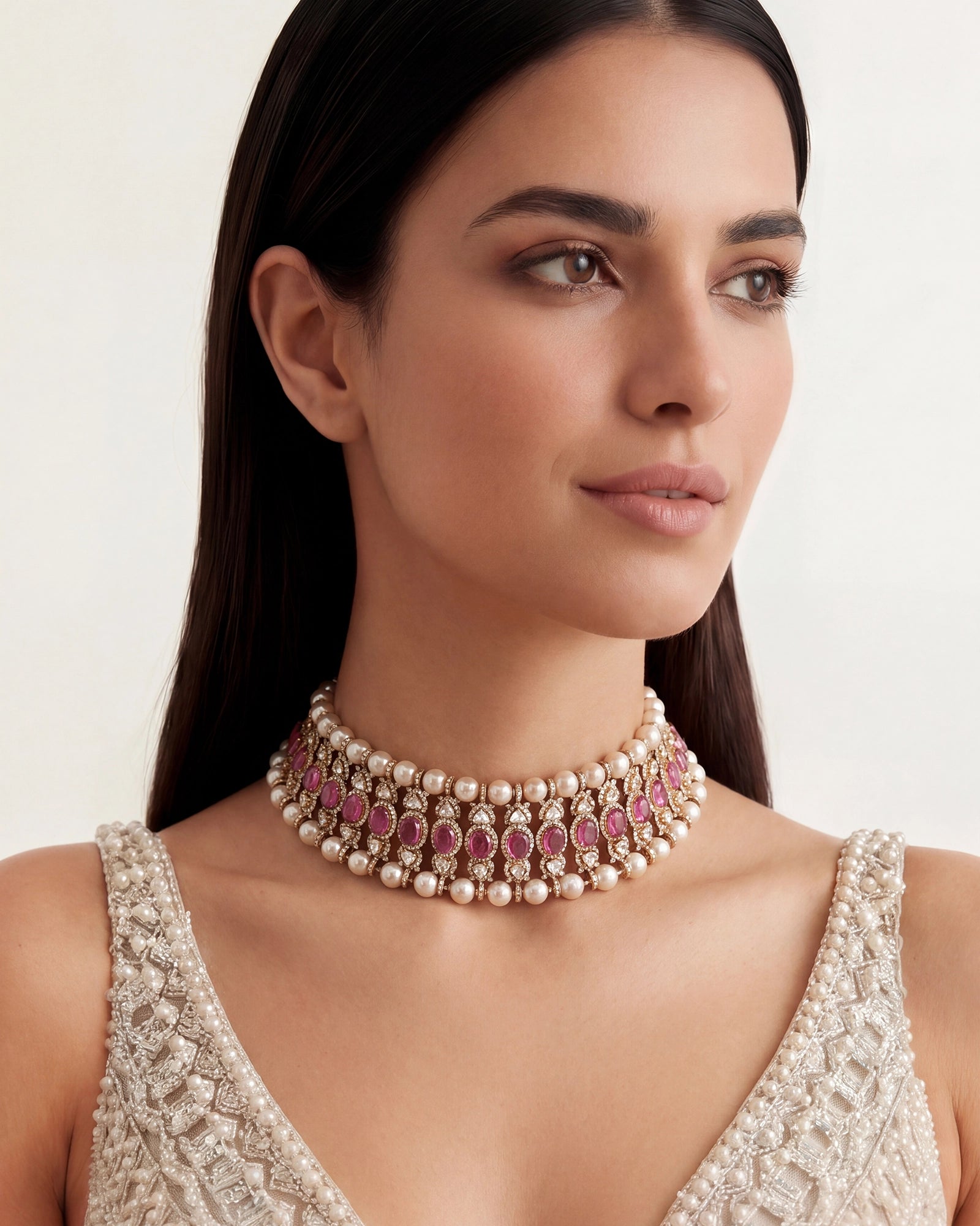 Crimson Choker | AMARIS JEWELS | Fine Jewelry
