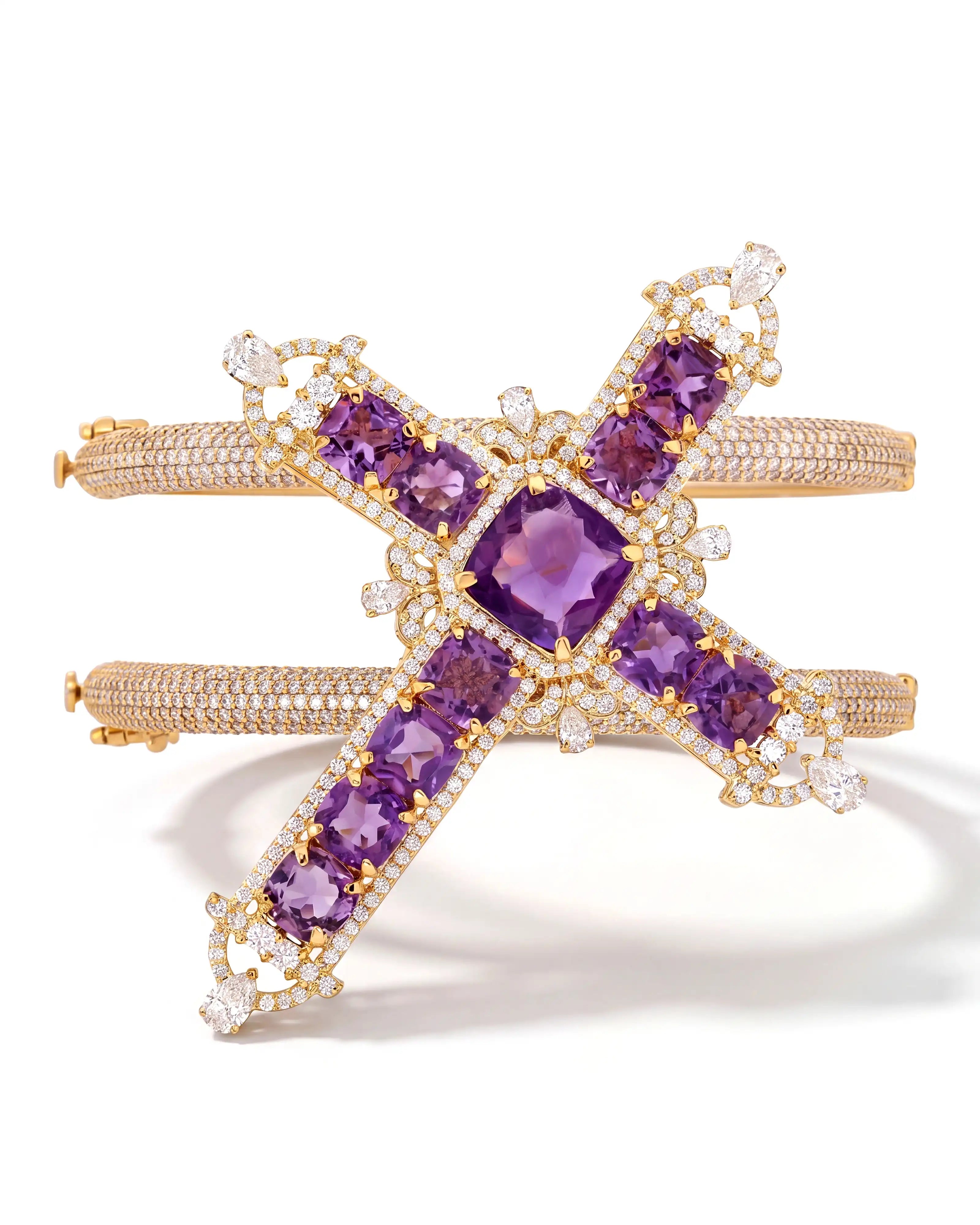 Cross My Heart Bracelet | AMARIS JEWELS | Fine Jewelry