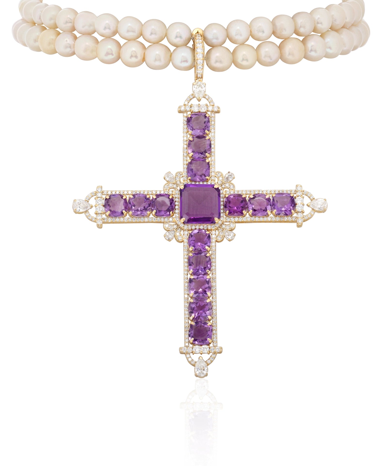 Cross My Heart Choker | AMARIS JEWELS | Fine Jewelry 