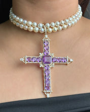 Cross My Heart Choker | AMARIS JEWELS | Fine Jewelry 
