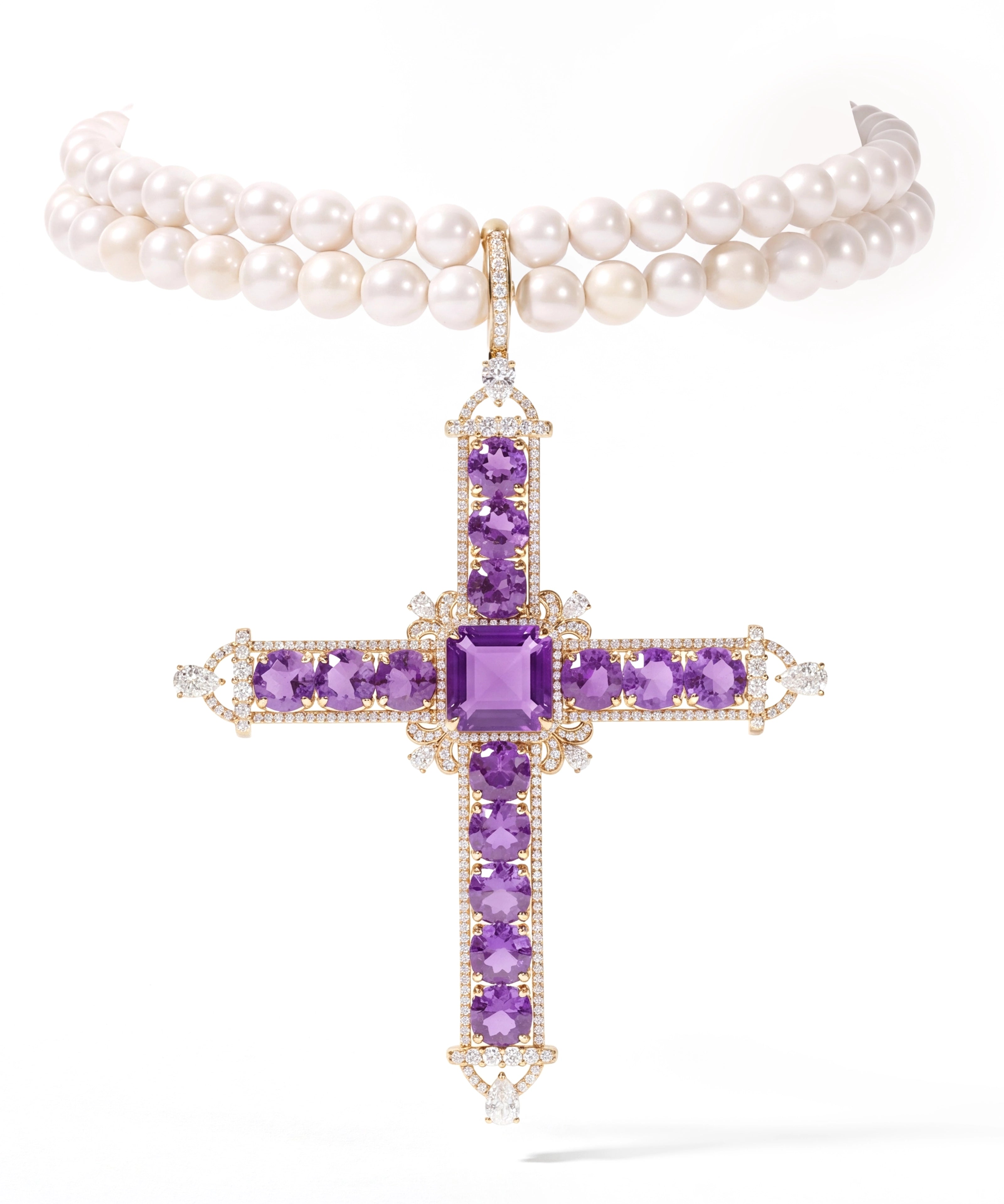 Cross My Heart Choker | AMARIS JEWELS | Fine Jewelry