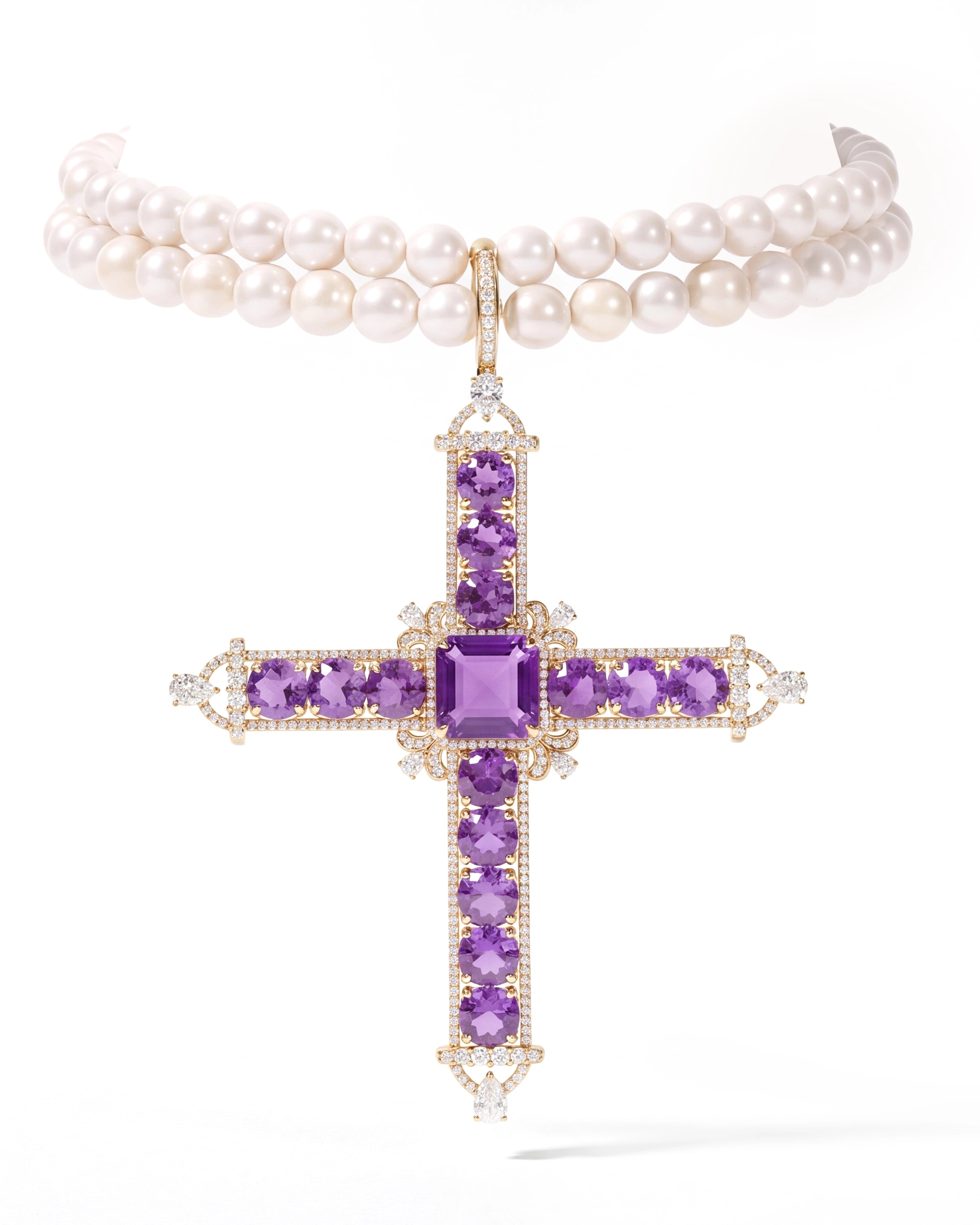 Cross My Heart Choker | AMARIS JEWELS | Fine Jewelry
