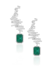 Cross Road Earrings | AMARIS JEWELS | Fine Jewelry 