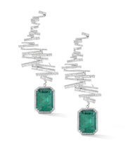 Cross Road Earrings | AMARIS JEWELS | Fine Jewelry