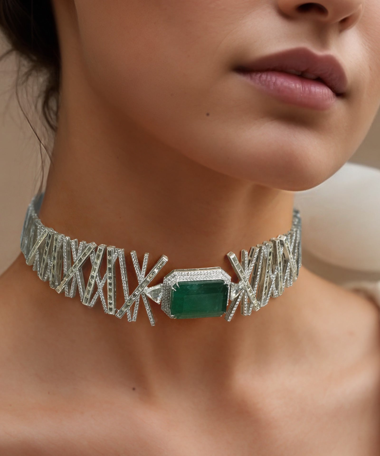 Cross Roads Choker | AMARIS JEWELS | Fine Jewelry 
