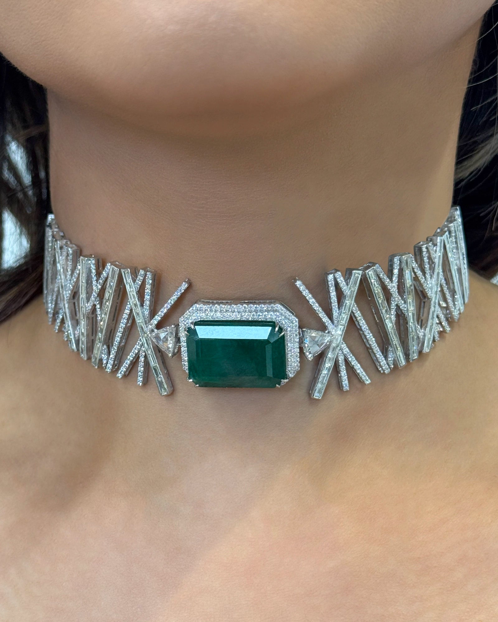 Cross Roads Choker | AMARIS JEWELS | Fine Jewelry 