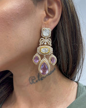 Crown Cascade Earrings | AMARIS JEWELS | Fine Jewelry 