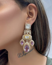 Crown Cascade Earrings | AMARIS JEWELS | Fine Jewelry 