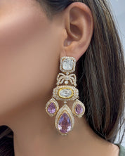 Crown Cascade Earrings | AMARIS JEWELS | Fine Jewelry 