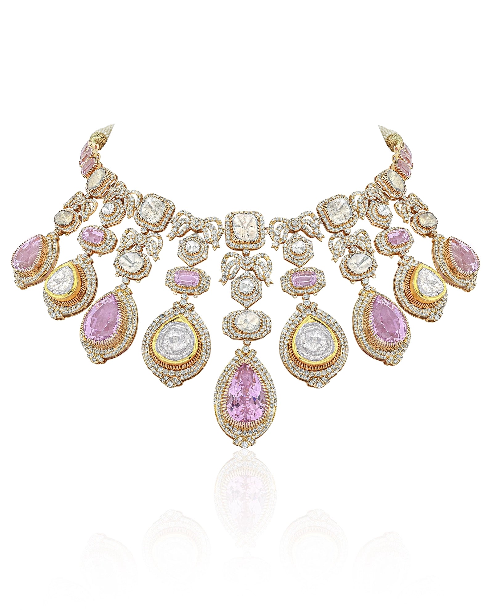 Crown Cascade Necklace | AMARIS JEWELS | Fine Jewelry 