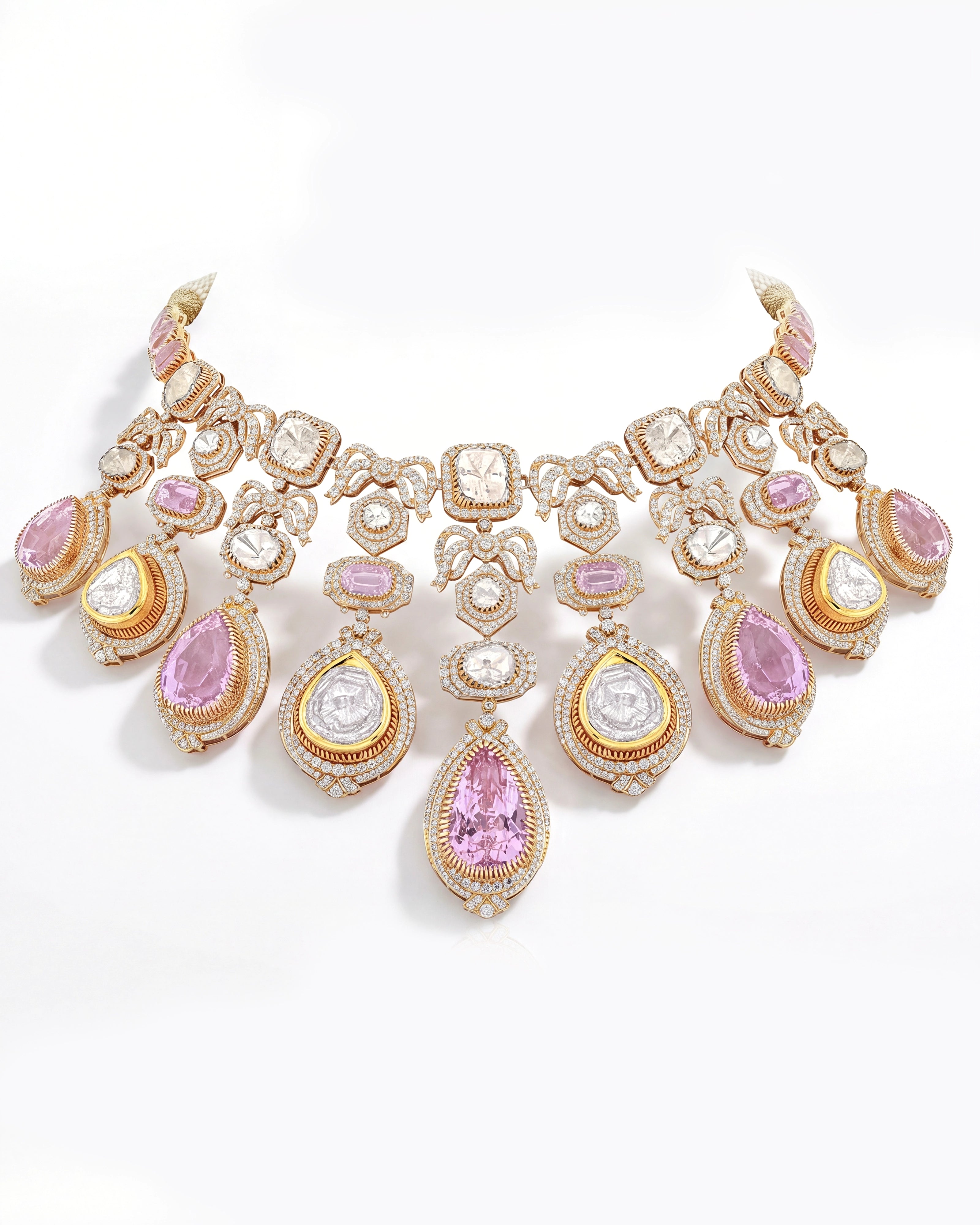 Crown Cascade Necklace | AMARIS JEWELS | Fine Jewelry