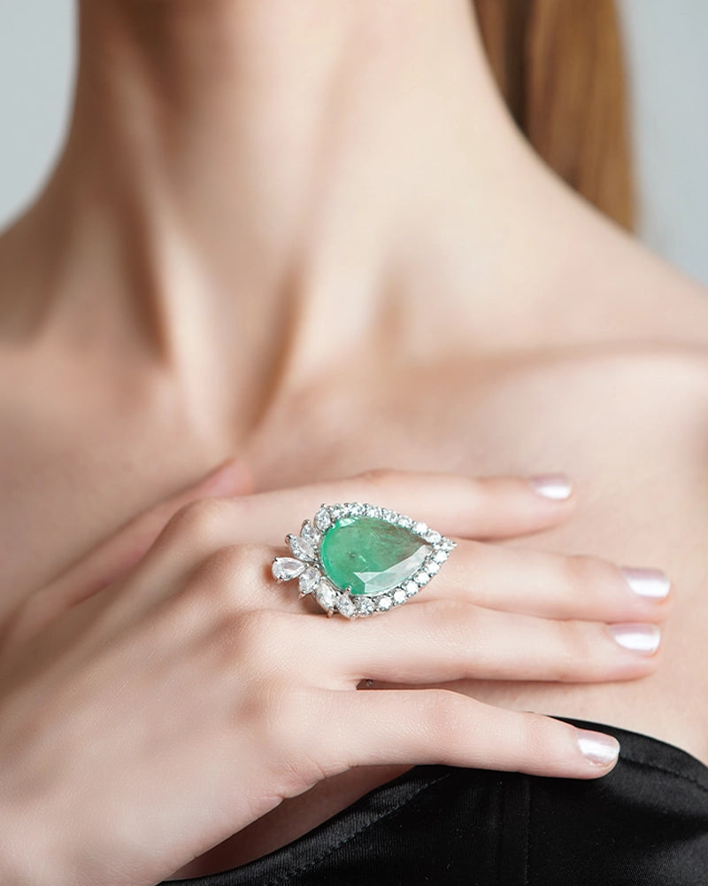 Crown Jewel Ring | AMARIS JEWELS | Fine Jewelry 