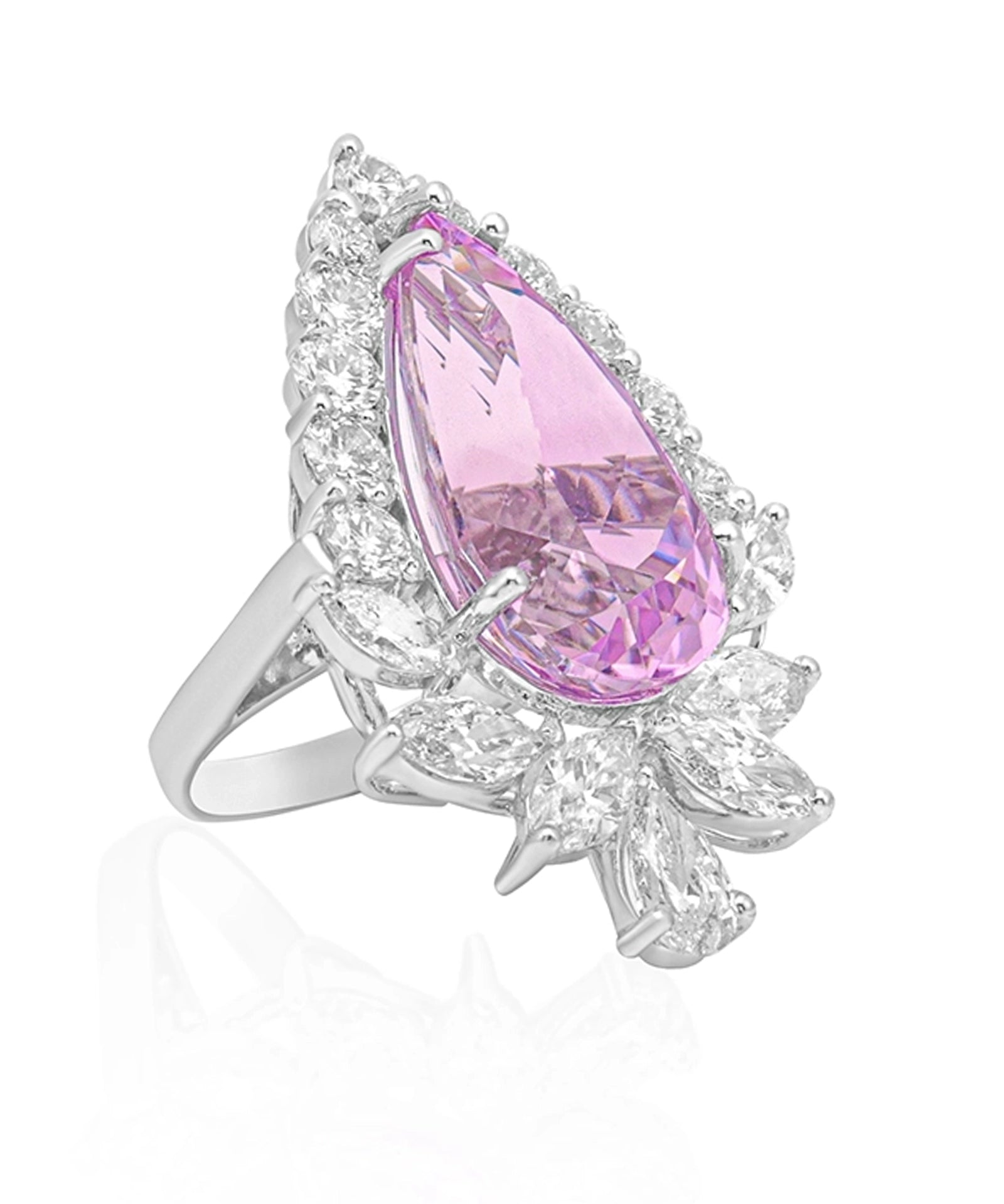 Crown Jewel Ring (Kunzite) | AMARIS JEWELS | Fine Jewelry 
