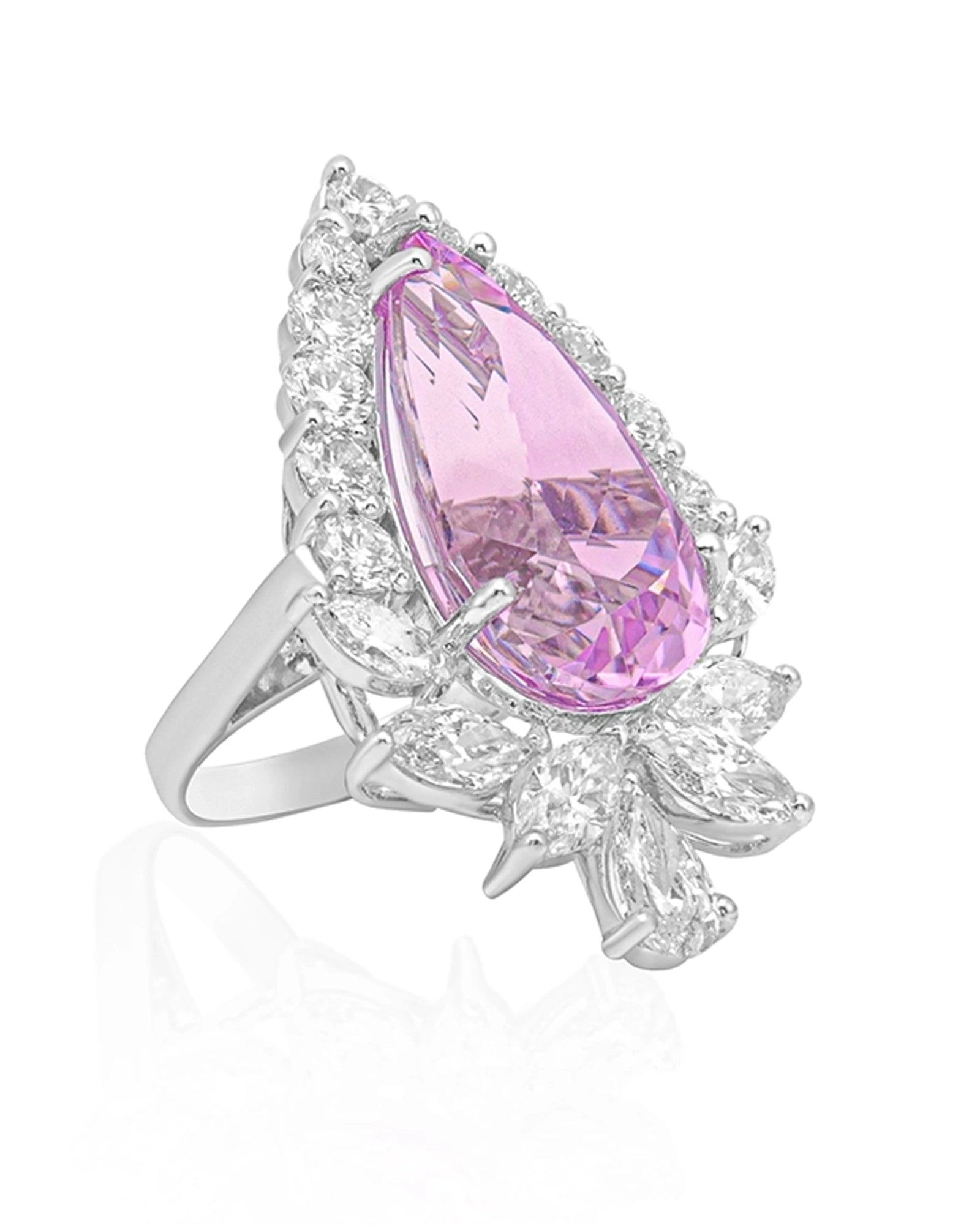 Crown Jewel Ring (Kunzite) | AMARIS JEWELS | Fine Jewelry 