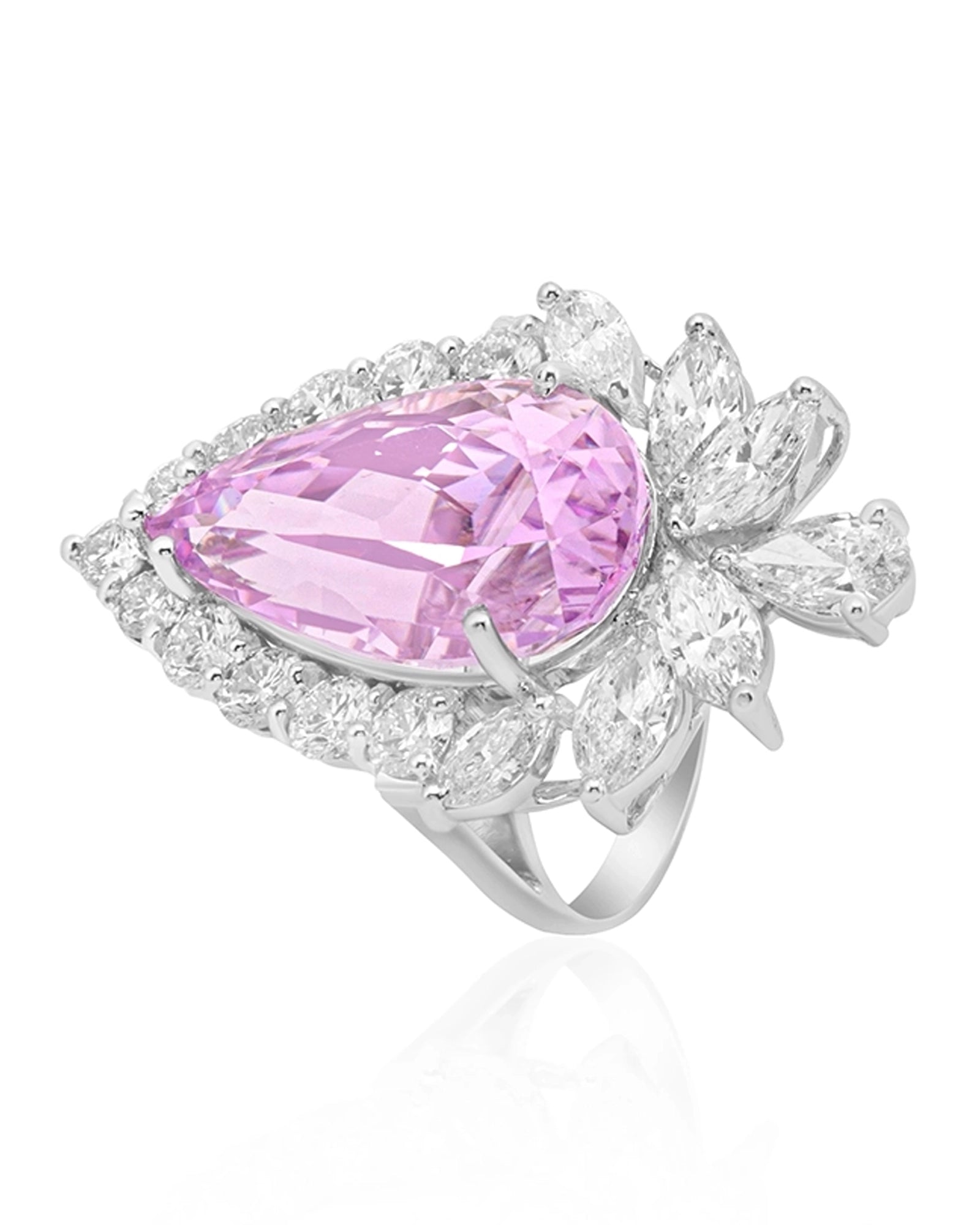 Crown Jewel Ring (Kunzite) | AMARIS JEWELS | Fine Jewelry 