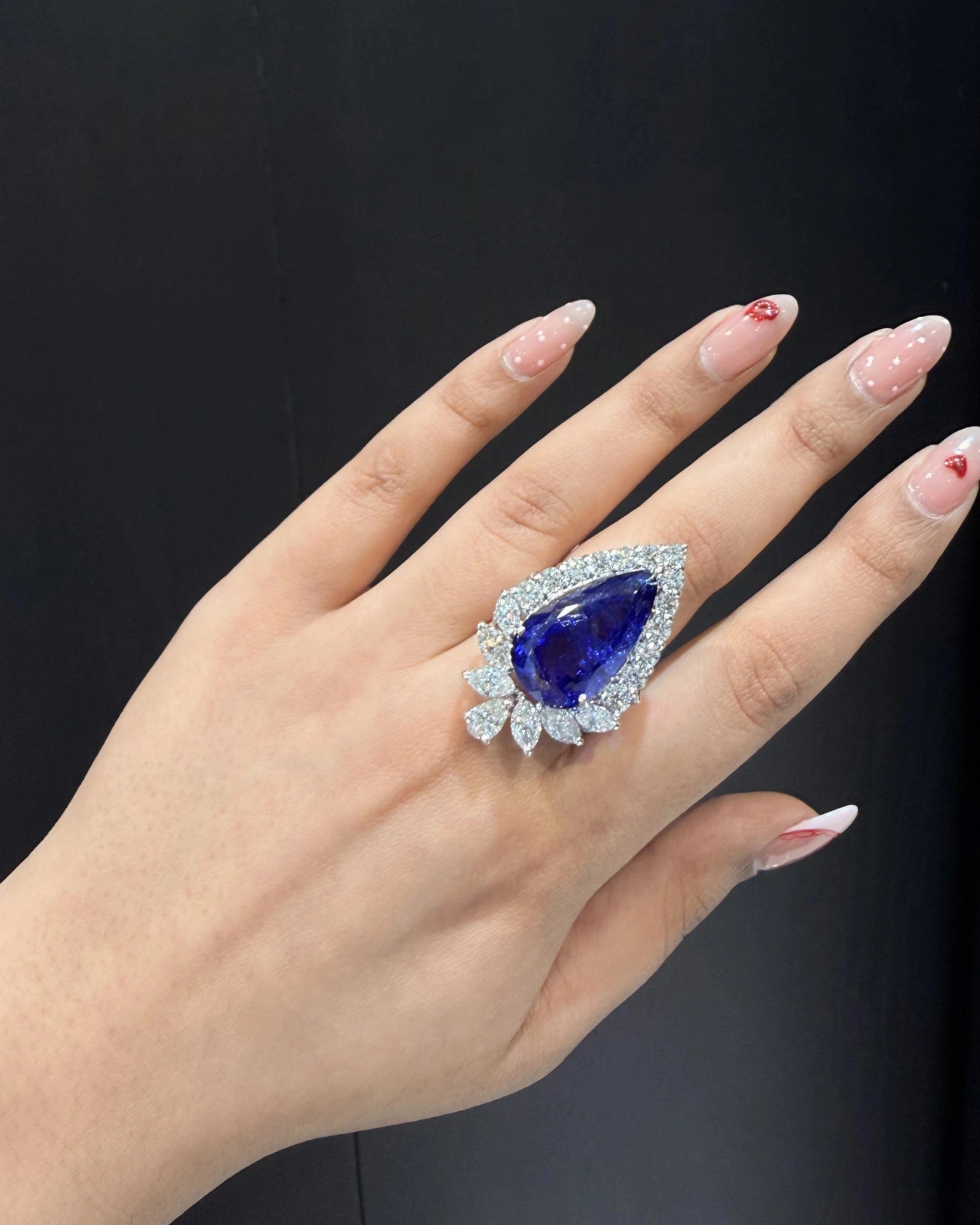 Crown Jewel Ring (Tanzanite) | AMARIS JEWELS | Fine Jewelry 