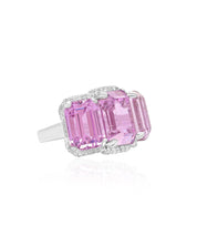 Crown Kunzite Ring | AMARIS JEWELS | Fine Jewelry 