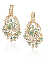 Dancing Peacock Earrings | AMARIS JEWELS | Fine Jewelry 