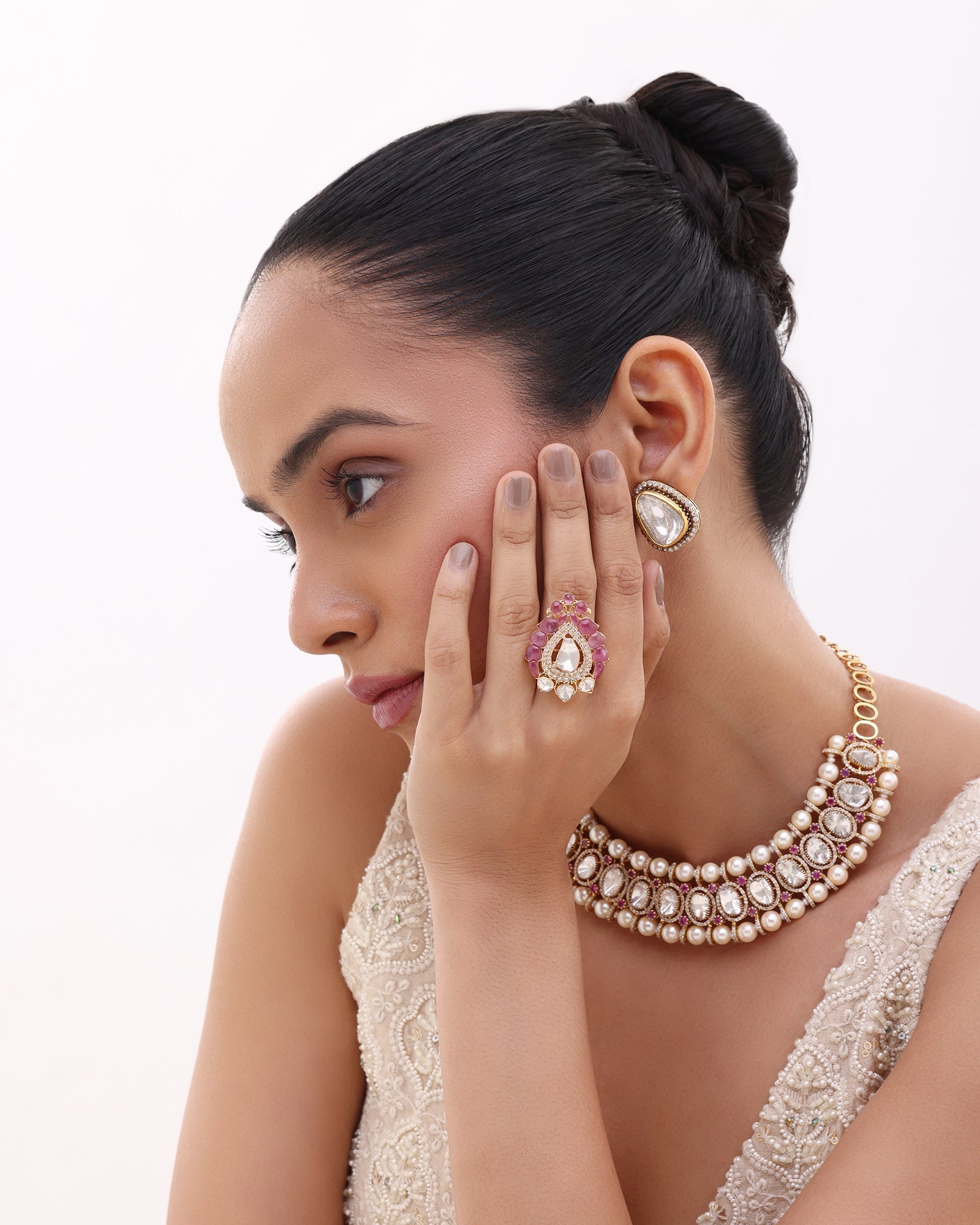 Dancing Peacock Ring | AMARIS JEWELS | Fine Jewelry 