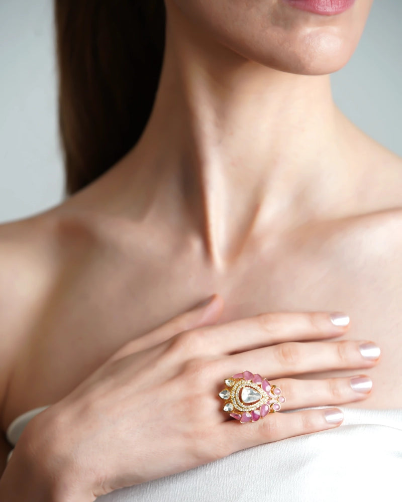 Dancing Peacock Ring | AMARIS JEWELS | Fine Jewelry