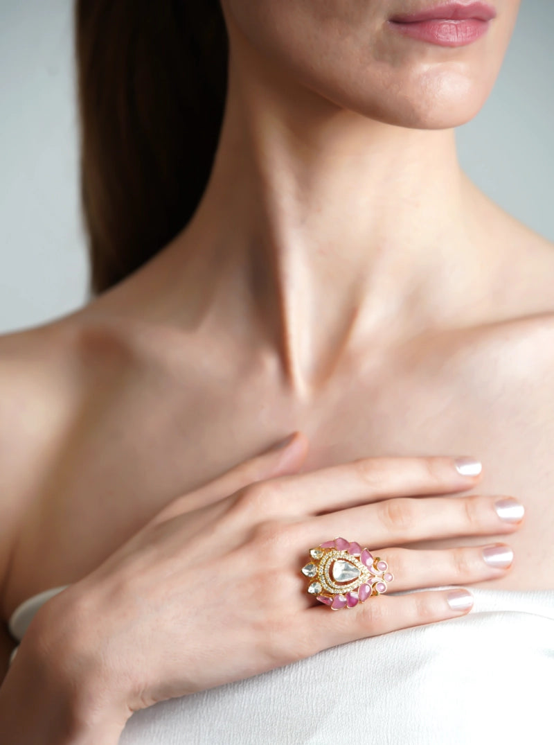 Dancing Peacock Ring | AMARIS JEWELS | Fine Jewelry 