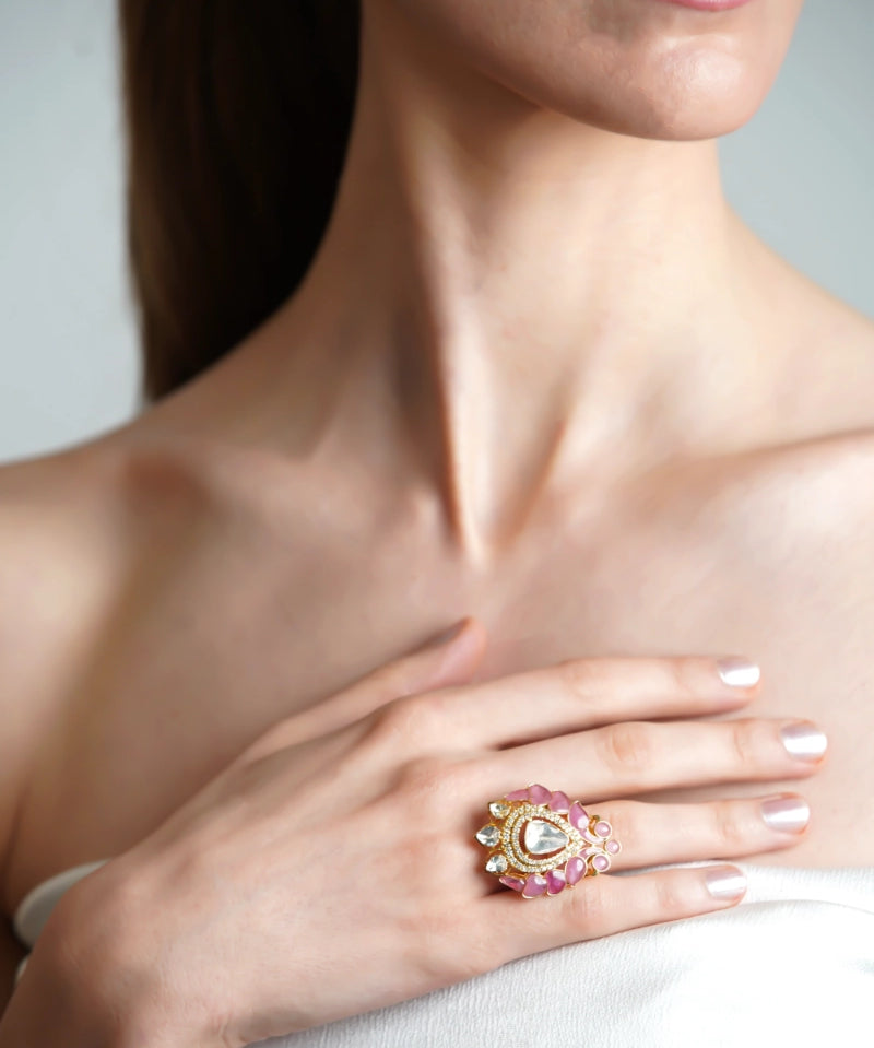 Dancing Peacock Ring | AMARIS JEWELS | Fine Jewelry 