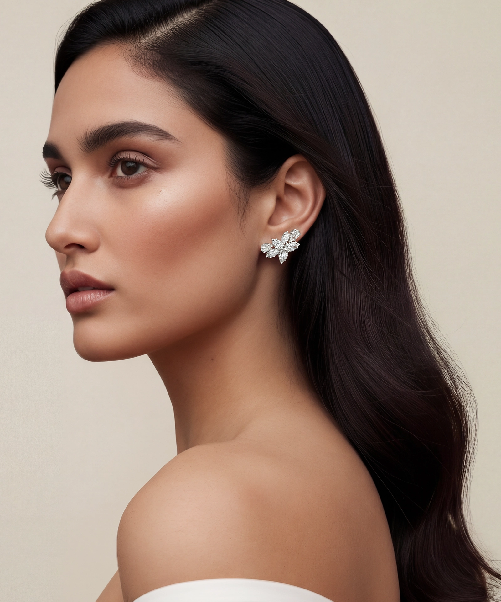 Diamond Breath Earrings | AMARIS JEWELS | Fine Jewelry 