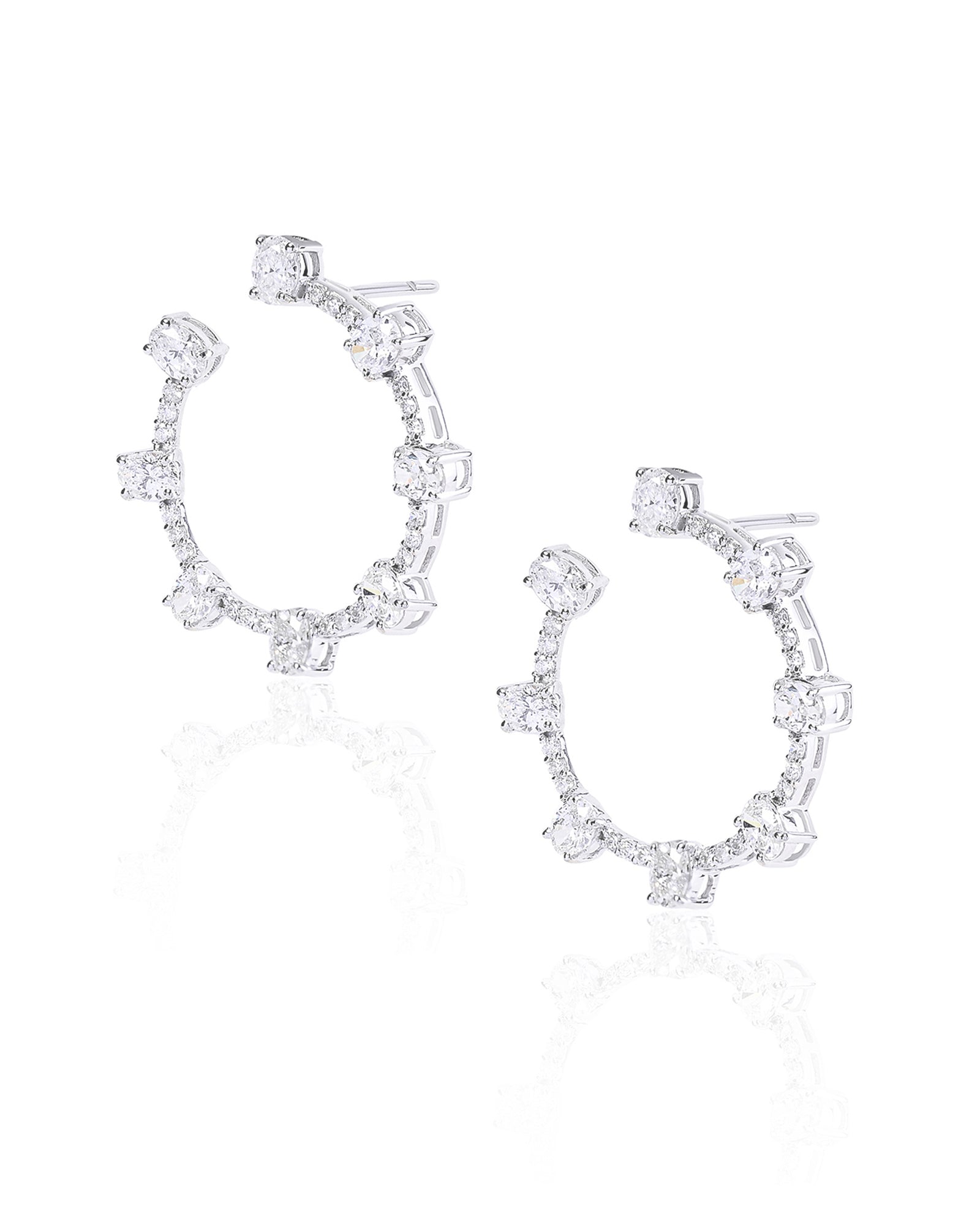 Diamond Constellation Earrings | AMARIS JEWELS | Fine Jewelry 
